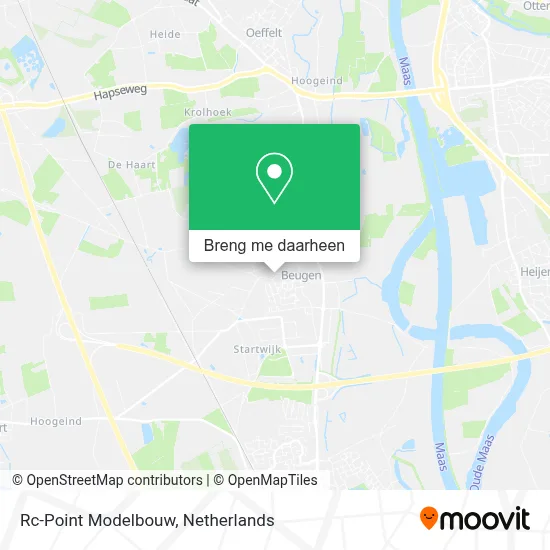 Rc-Point Modelbouw kaart