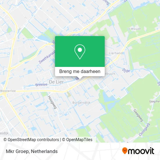 Mkr Groep kaart