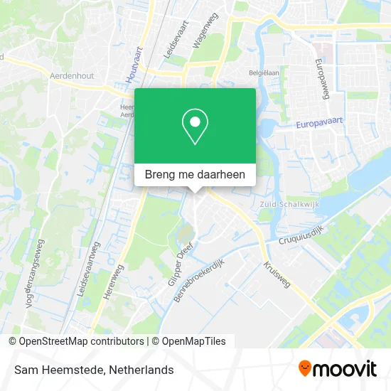 Sam Heemstede kaart