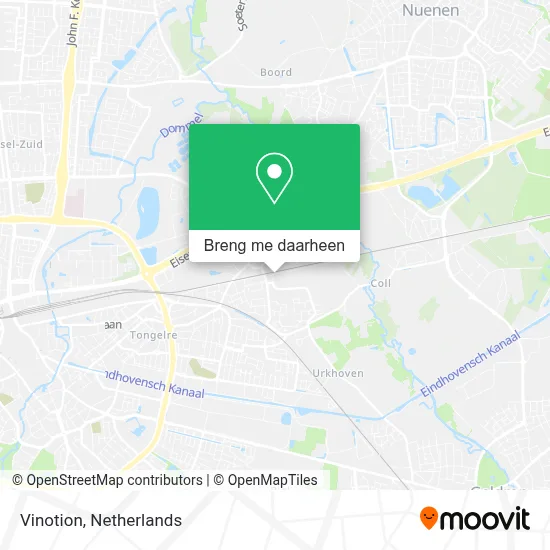 Vinotion kaart