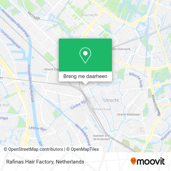 Rafinas Hair Factory kaart