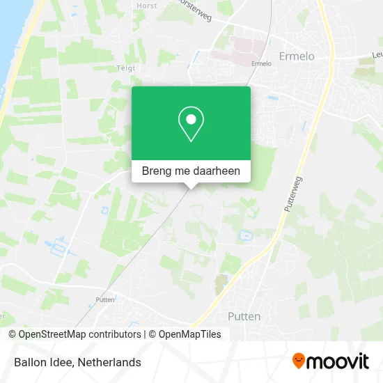 Ballon Idee kaart