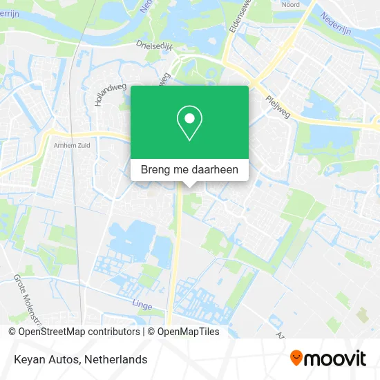Keyan Autos kaart