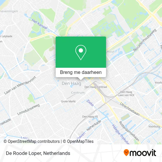 De Roode Loper kaart