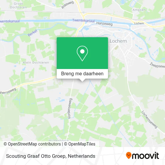Scouting Graaf Otto Groep kaart