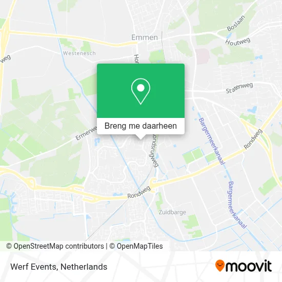 Werf Events kaart