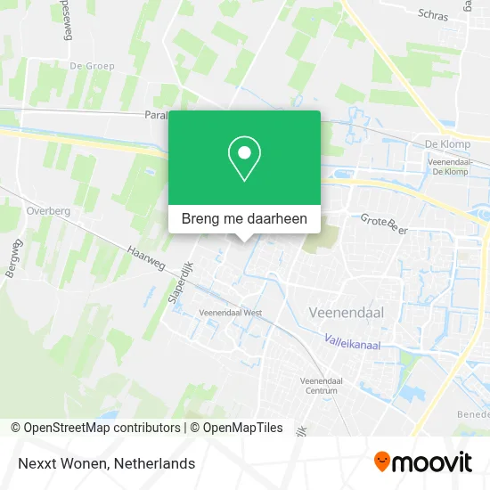 Nexxt Wonen kaart