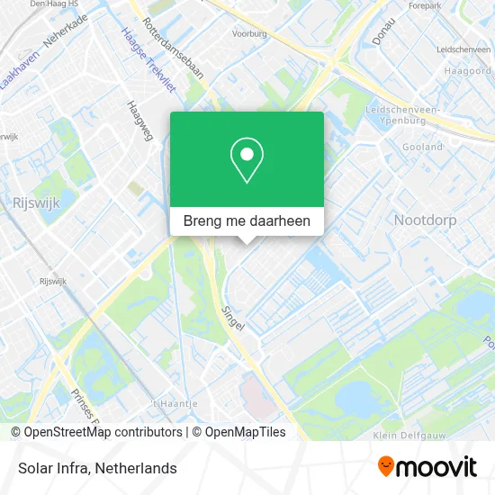 Solar Infra kaart