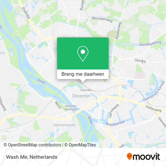 Wash.Me kaart