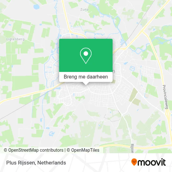 Plus Rijssen kaart