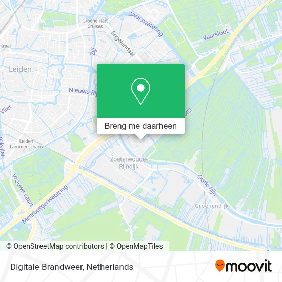 Digitale Brandweer kaart