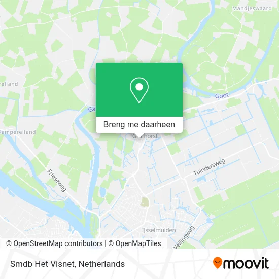 Smdb Het Visnet kaart