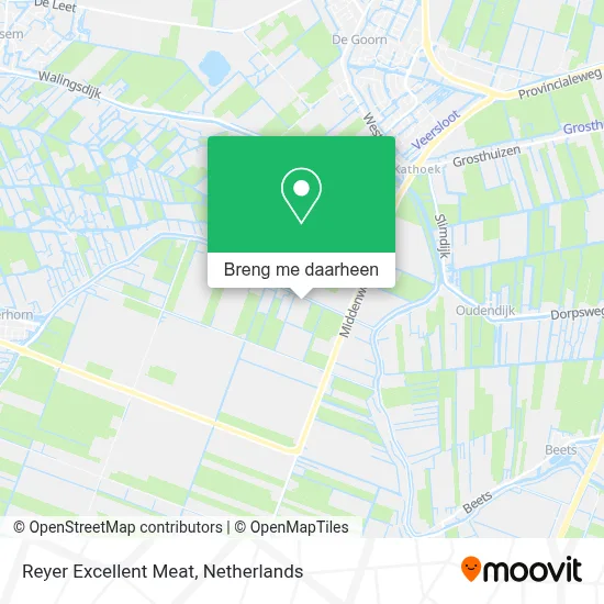 Reyer Excellent Meat kaart