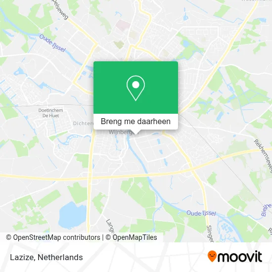 Lazize kaart