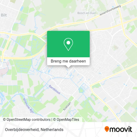 Overbijdeoverheid kaart