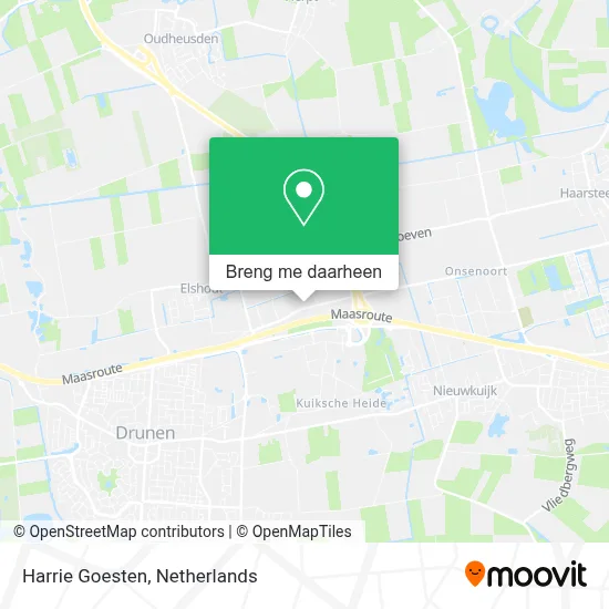 Harrie Goesten kaart