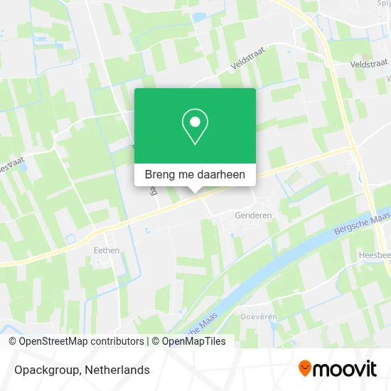 Opackgroup kaart