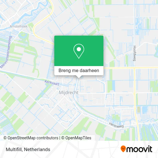 Multifill kaart