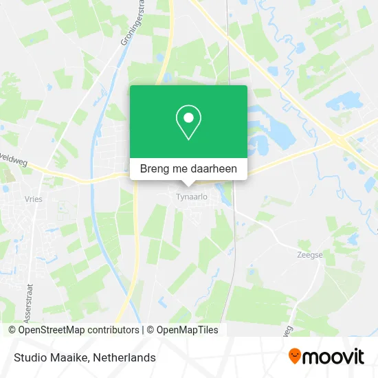 Studio Maaike kaart