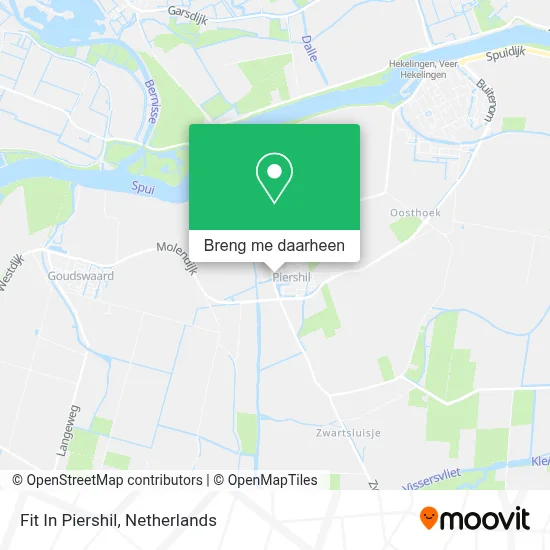 Fit In Piershil kaart