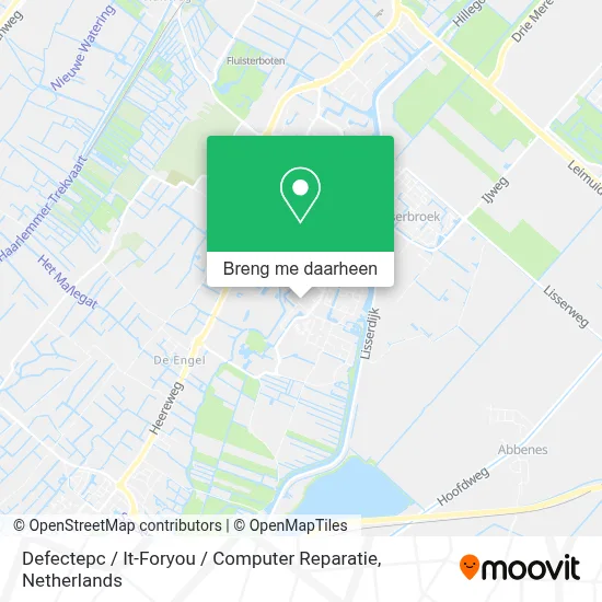 Defectepc / It-Foryou / Computer Reparatie kaart