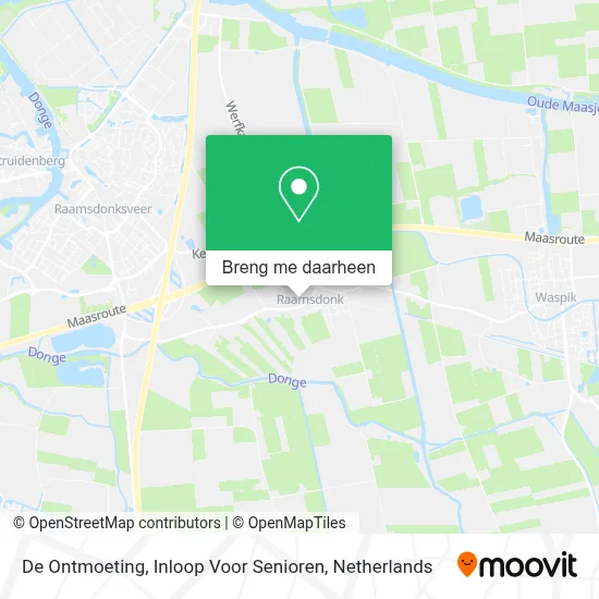 De Ontmoeting, Inloop Voor Senioren kaart