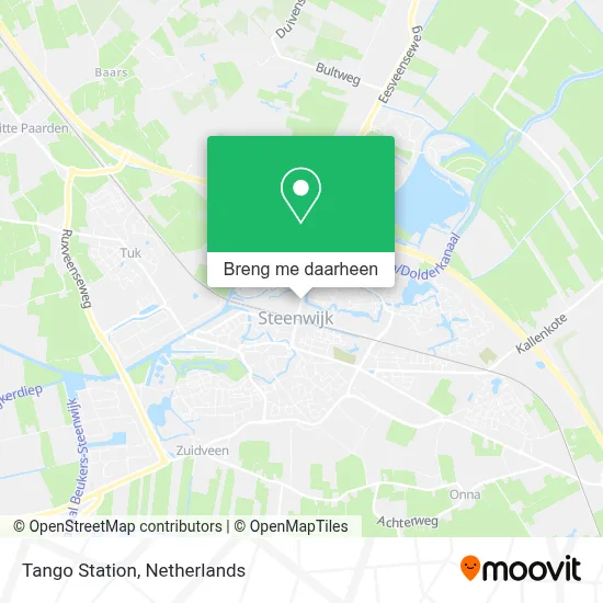 Tango Station kaart