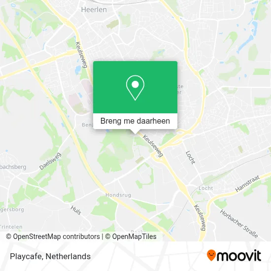 Playcafe kaart