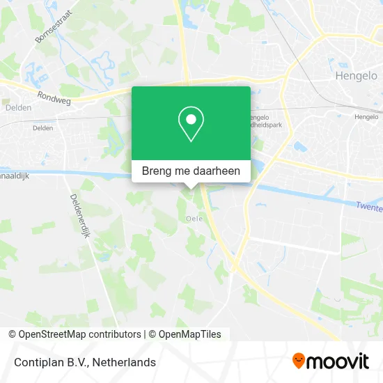 Contiplan B.V. kaart