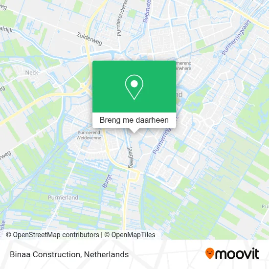 Binaa Construction kaart