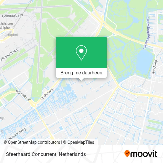 Sfeerhaard Concurrent kaart