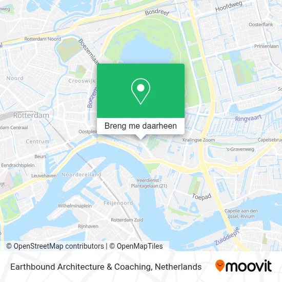 Earthbound Architecture & Coaching kaart