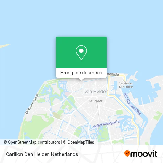 Carillon Den Helder kaart