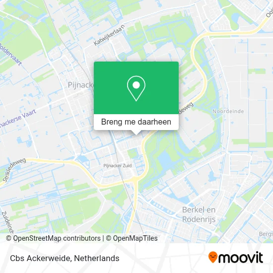 Cbs Ackerweide kaart