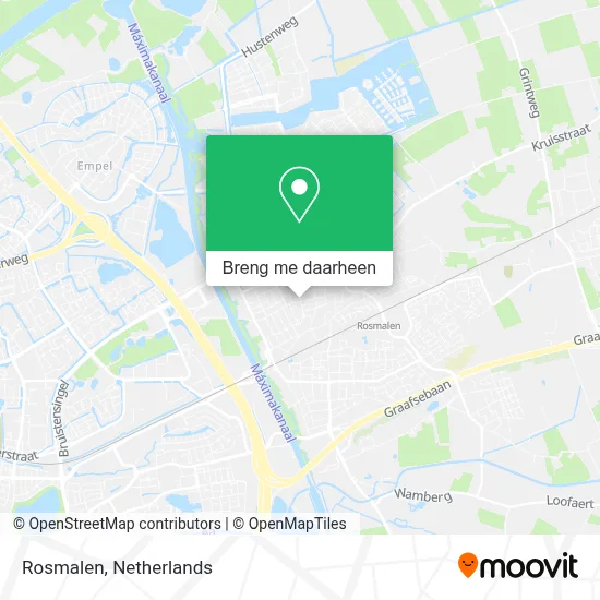 Rosmalen kaart