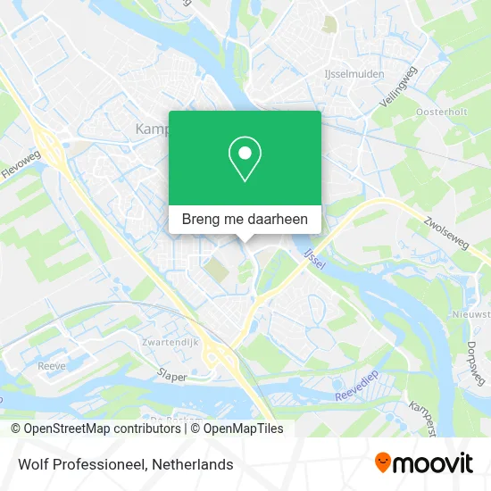 Wolf Professioneel kaart