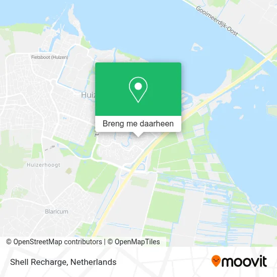 Shell Recharge kaart