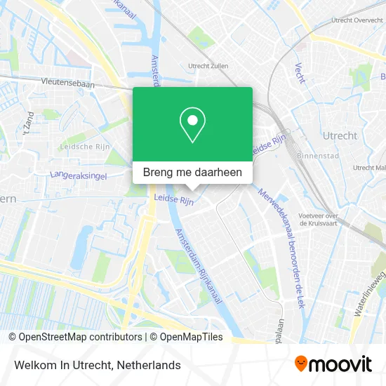 Welkom In Utrecht kaart