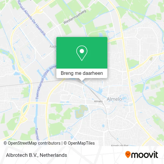 Albrotech B.V. kaart