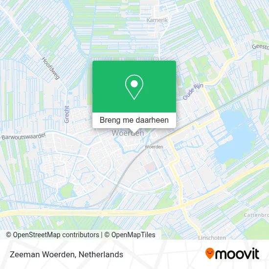 Zeeman Woerden kaart