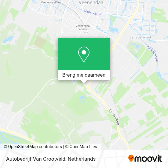 Autobedrijf Van Grootveld kaart