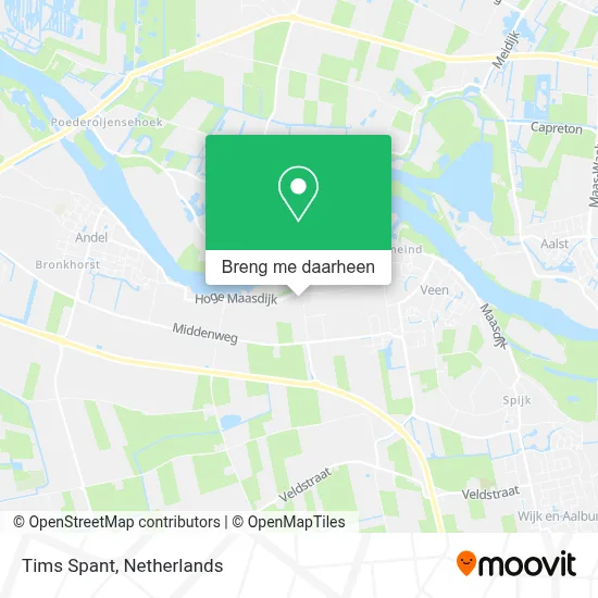 Tims Spant kaart