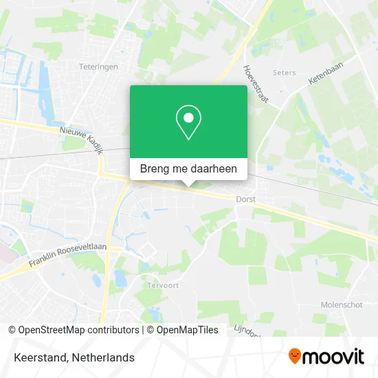 Keerstand kaart
