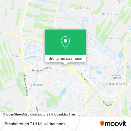 Breakthrough T1d Nl kaart