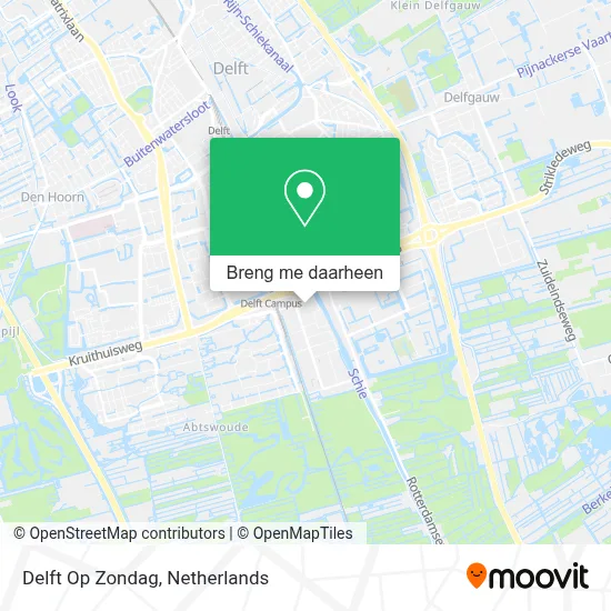 Delft Op Zondag kaart