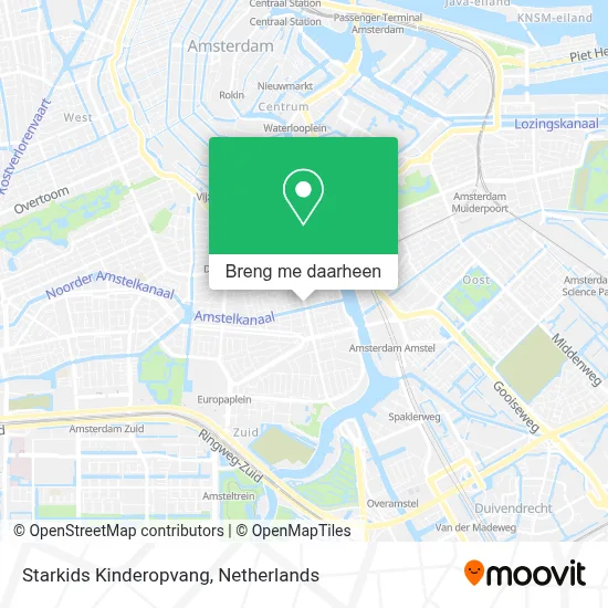 Starkids Kinderopvang kaart