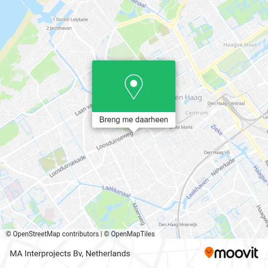 MA Interprojects Bv kaart
