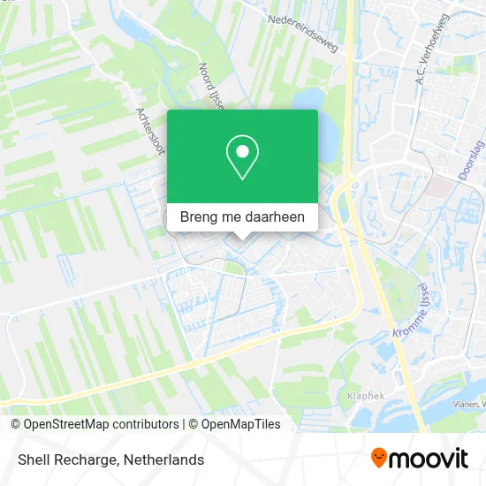 Shell Recharge kaart