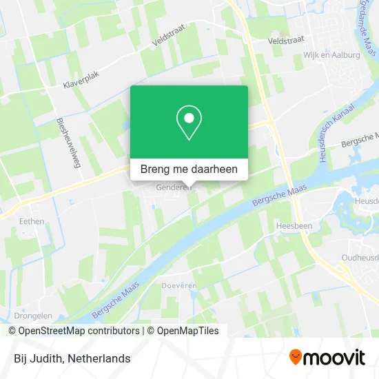 Bij Judith kaart