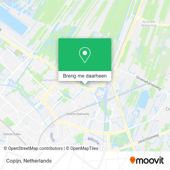 Copijn kaart